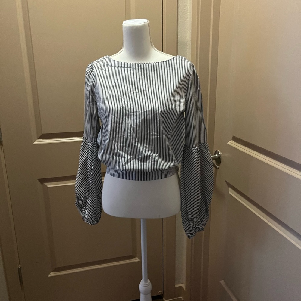 Buffalo striped work blouse